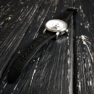 Ремешок для часов Black Сrocodile leather