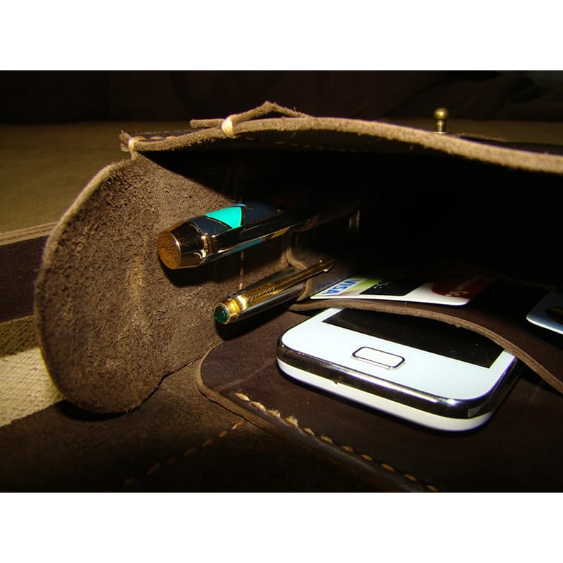 Сумка жіноча Sling Bag brown leather
