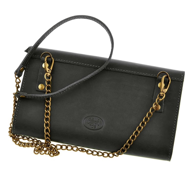 Сумка жіноча Combi Clutch black leather