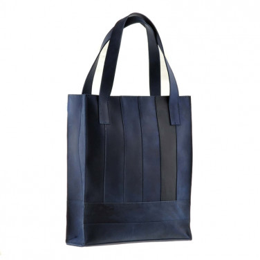 Сумка женская Shopper blue leather