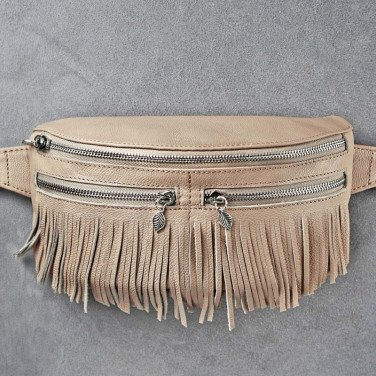 Сумка женская Lumbar bag cream leather 