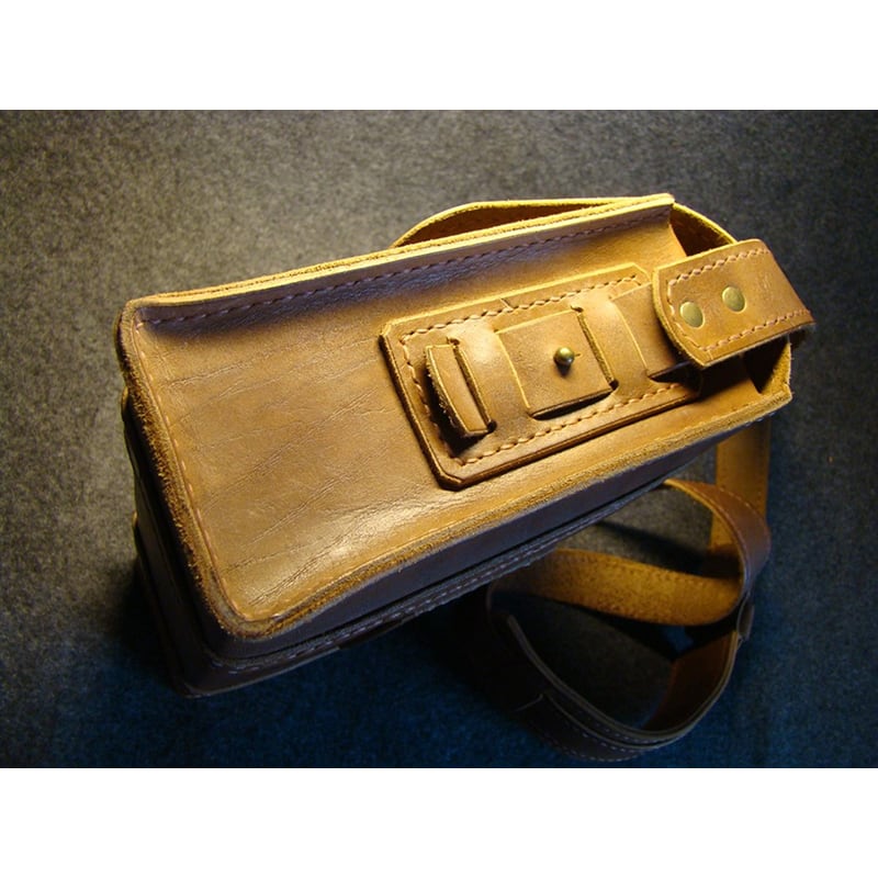 Чоловіча шкіряна сумка Messenger bag brown leather