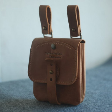 Мужская сумка Hit-pack brown leather