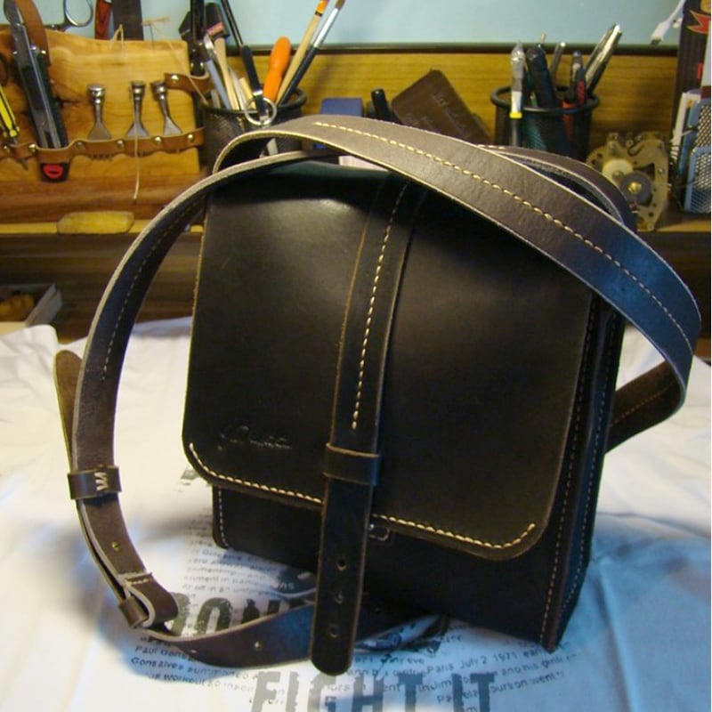 Сумка чоловіча Тablet Bag brown leather