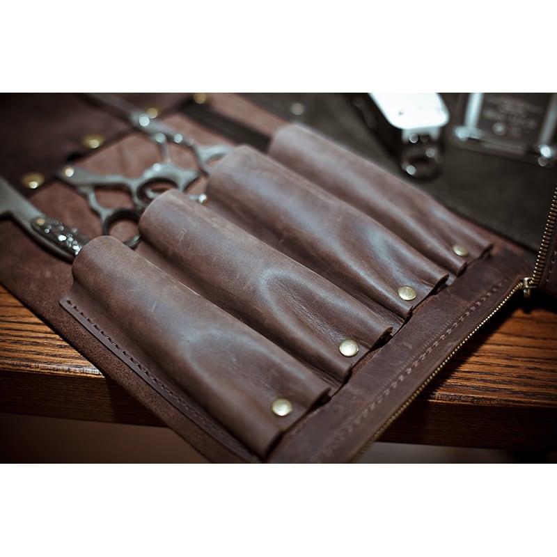 Сумка для інструментів чоловіча шкіряна Surplus bag brown leather