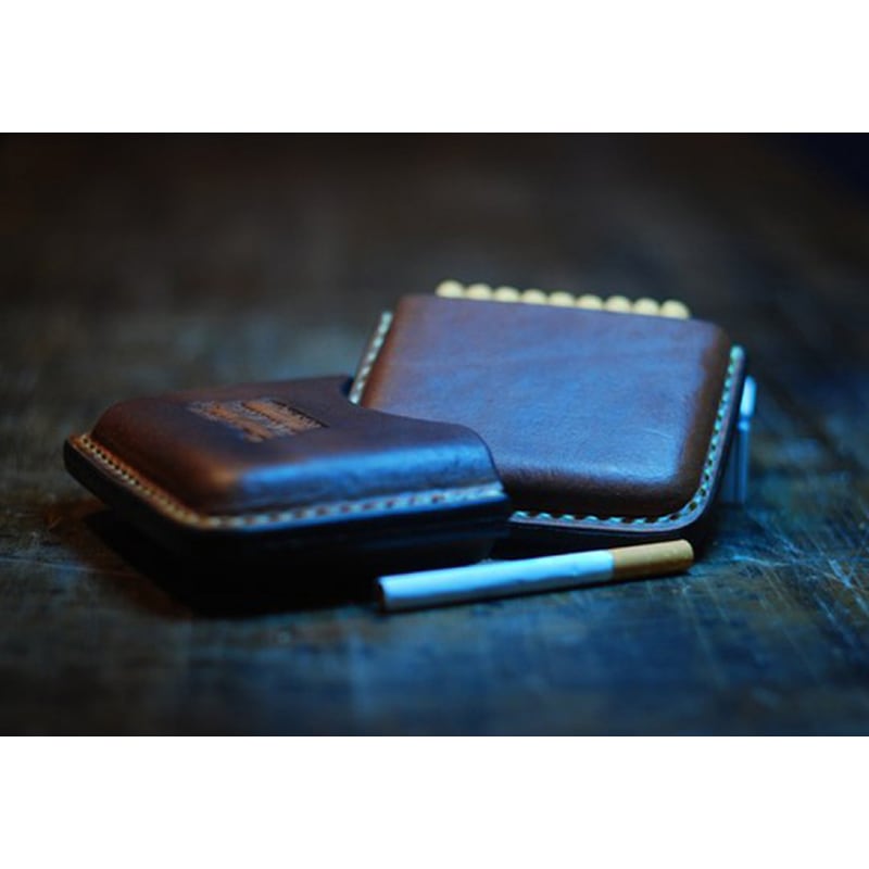 Шкіряний портсигар Texas brown leather