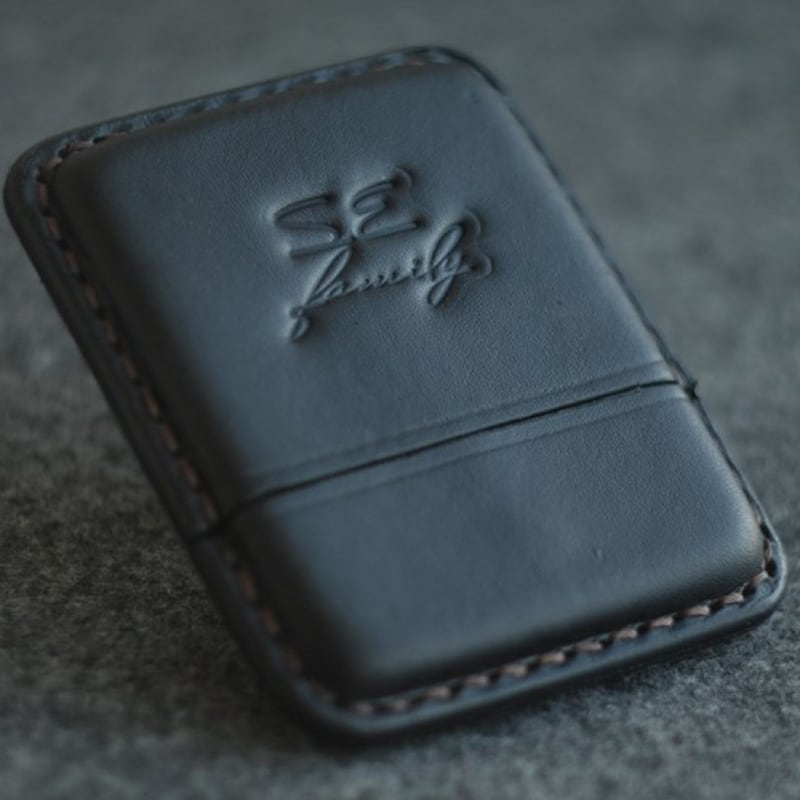 Шкіряний портсигар Wales Black leather