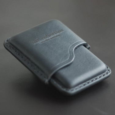 Кожаный портсигар Super slims black leather
