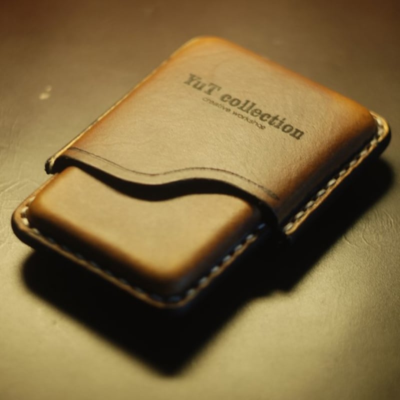 Шкіряний портсигар King size Slim brown leather