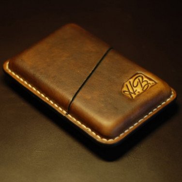 Кожаный портсигар для сигар San Luis brown leather
