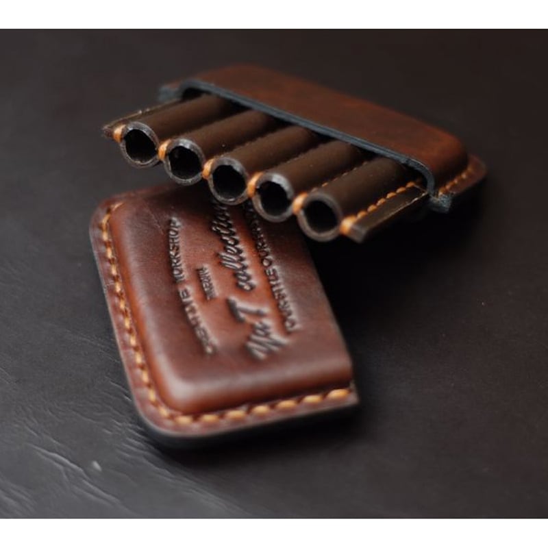 Шкіряний портсигар Cohiba Club black leather