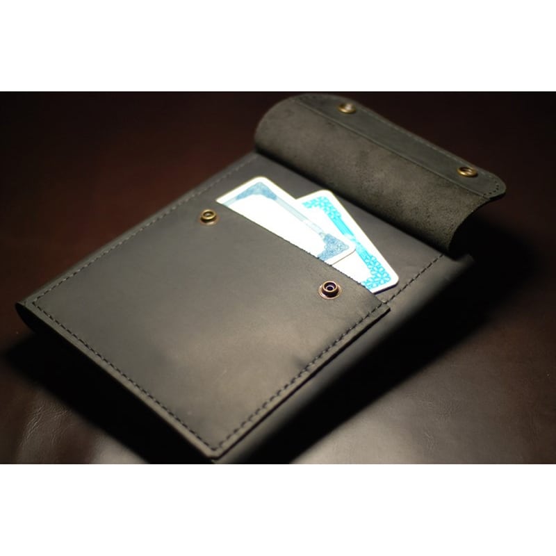Кожаный органайзер Seaman's Briefcase black leather