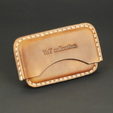 Кожаный портсигар IQOS HEETS 12 brown leather