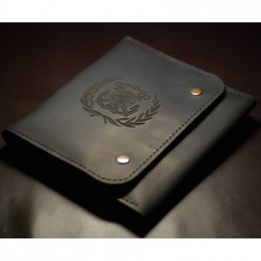 Кожаный органайзер Seaman's Briefcase black leather