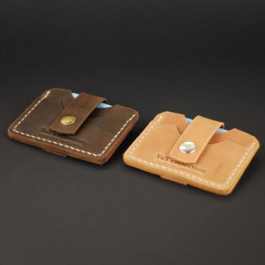 Набор кожаных картхолдеров Сonvenience brown leather