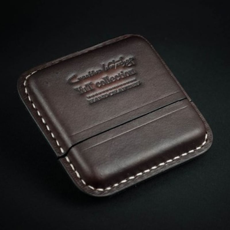 Портсигар Шкіряний Chocolate brown leather