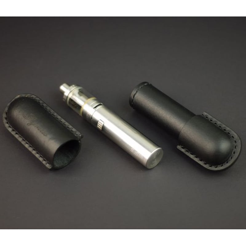 Чохол на електронні сигарети eCig black leather