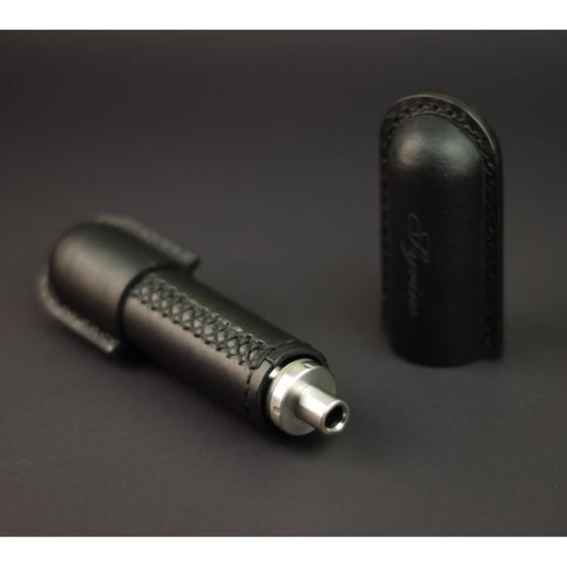 Чохол на електронні сигарети eCig black leather