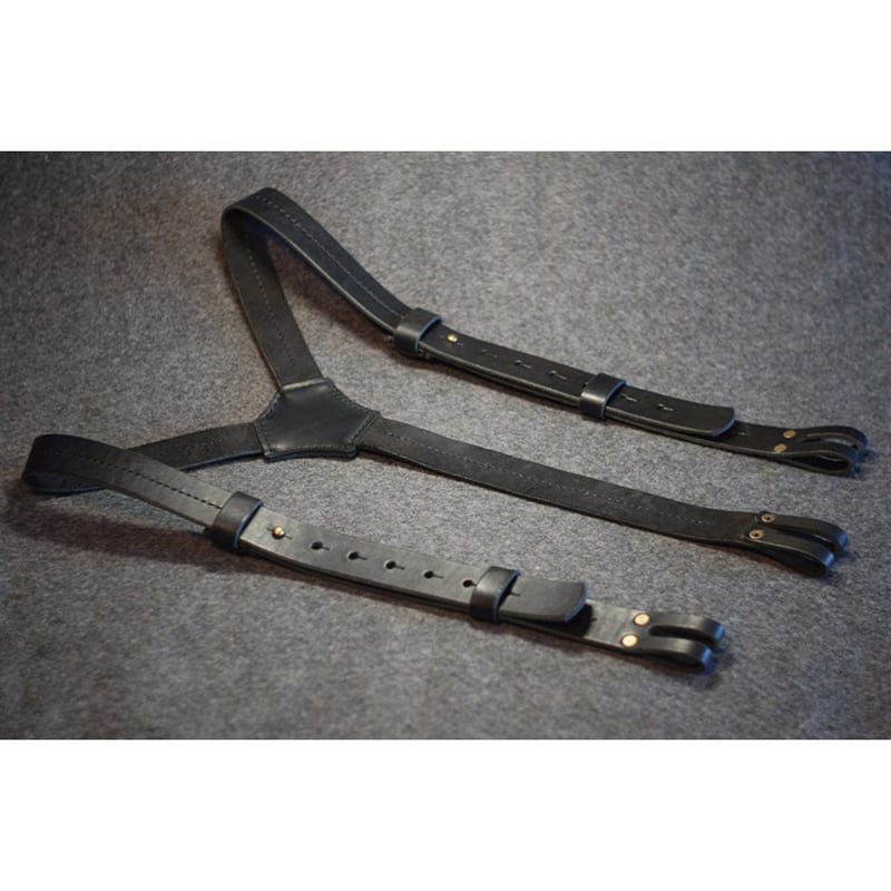 Кожаные подтяжки Harley-Davidson Motor Black Leather