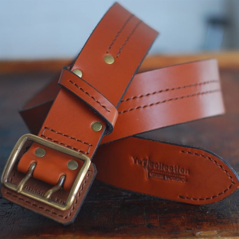 Мужской кожаный ремень Bourbon Brown Leather