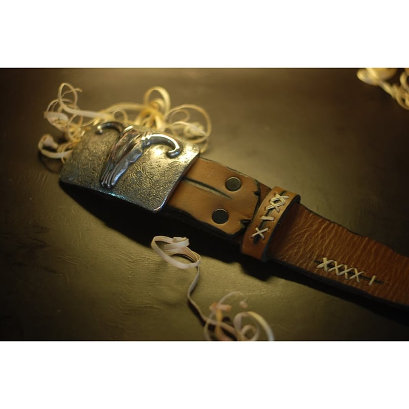 Кожаный ремень мужской Buffalo Brown Leather