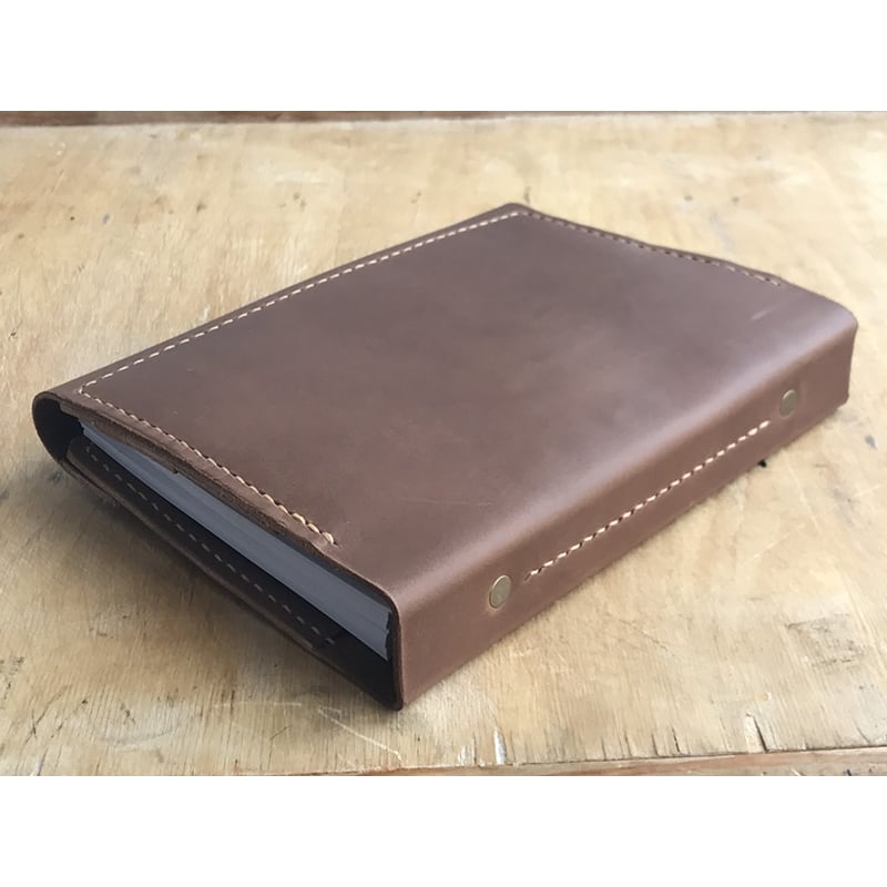 Шкіряний блокнот на кільцях Arlington brown leather