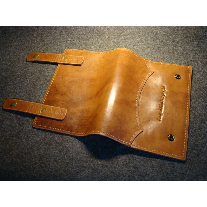 Шкіряна обкладинка блокнот А5 Beaumont brown leather