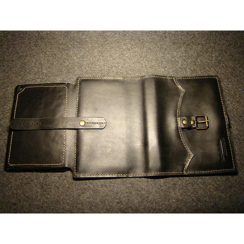 Обкладинка блокнот А5 і Apple iPad mini Bryan black leather