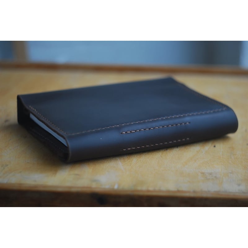 Шкіряний блокнот А5 Atascocita black leather