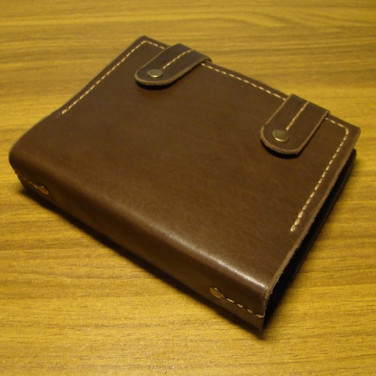 Кожаный блокнот А5 Harlingen brown leather
