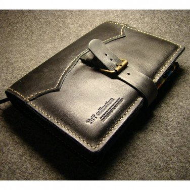 Обложка на блокнот А5 и Apple iPad mini Bryan black leather