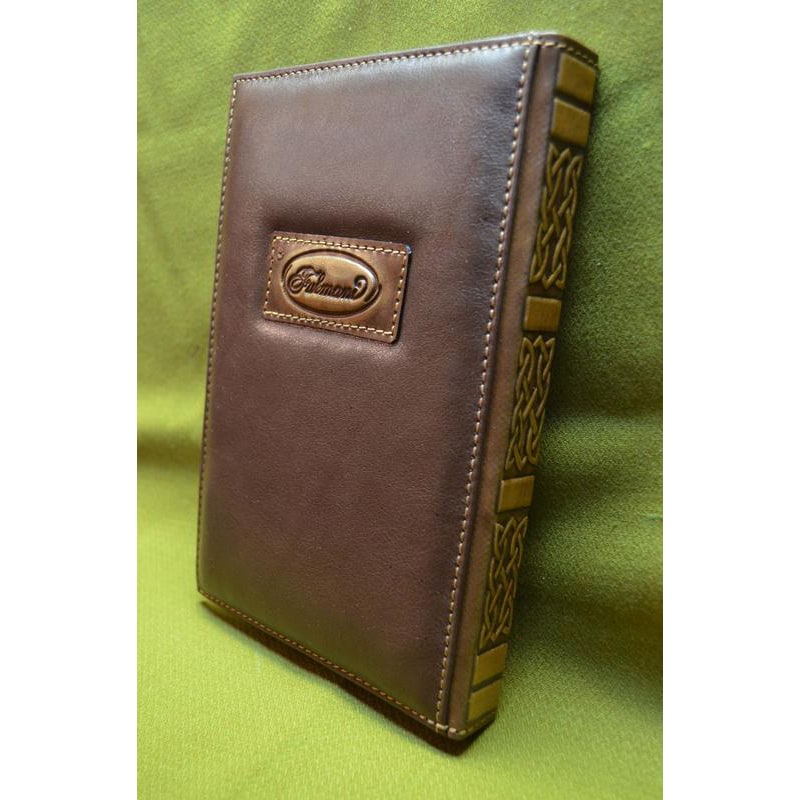 Щоденник у шкіряній обкладинці Аеробус brown leather