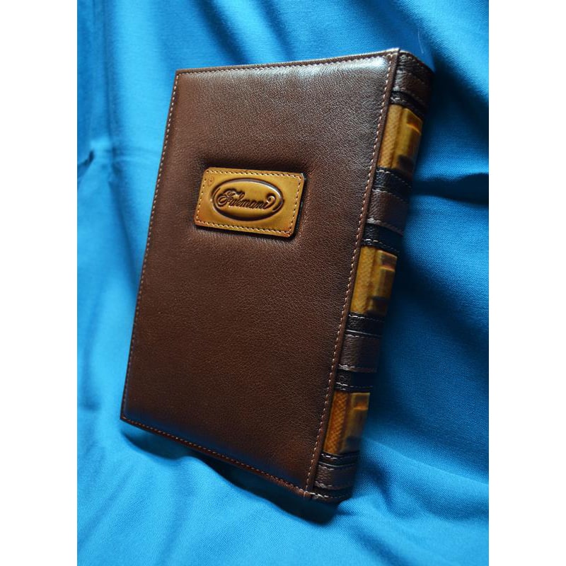 Блокнот в шкіряній палітурці Лицар Айвенго brown leather