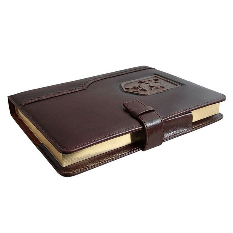 Щоденник у шкіряній обкладинці St. Michael brown leather