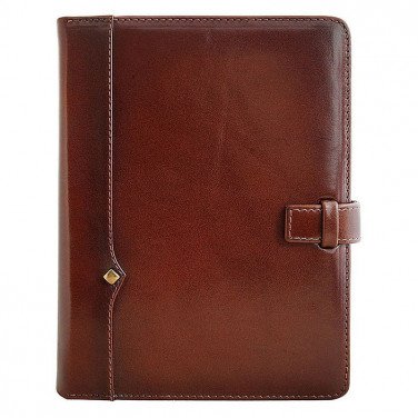 Шкіряний блокнот Diplomat brown leather