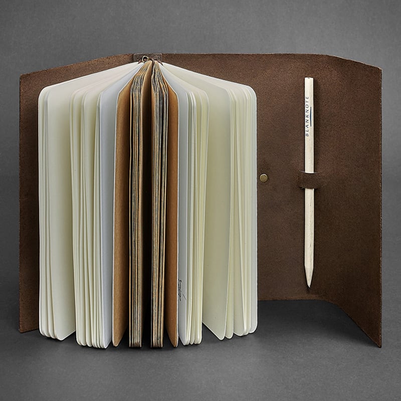Блокнот шкіряний чоловічий Notebook Brown Leather
