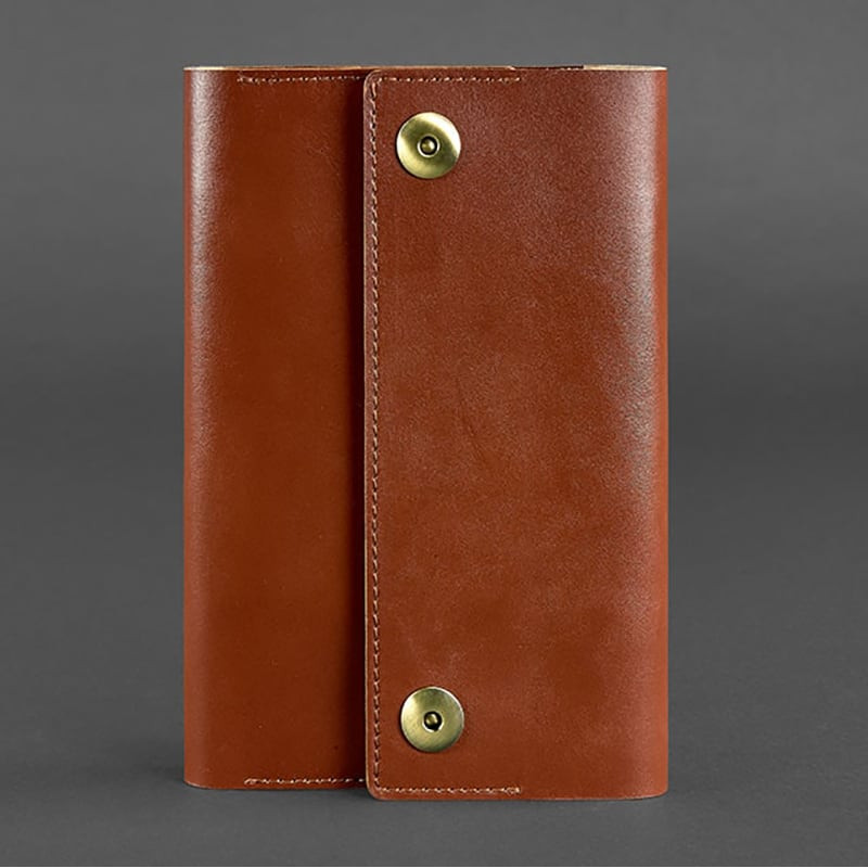 Ежедневник в кожаном переплете Soft Book Cinnamon brown leather