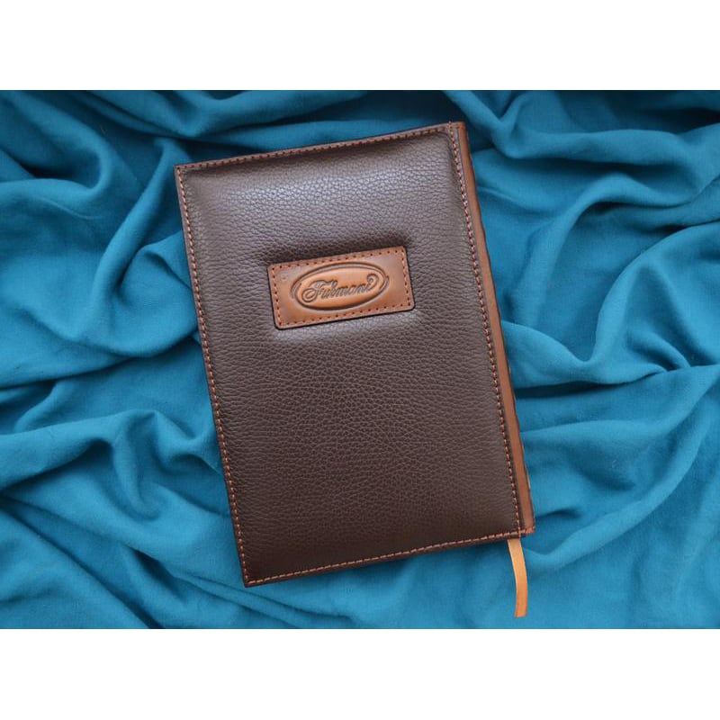 Блокнот в кожаной обложке Тотем Совы brown leather