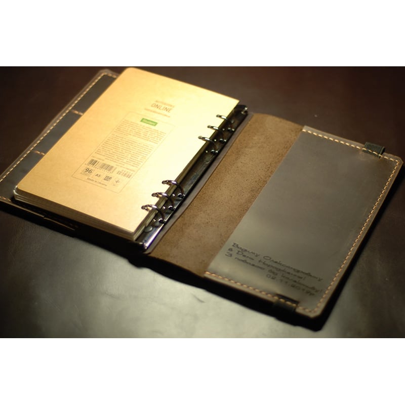 Щоденник а5 в шкіряній обкладинці Sketchpad brown leather