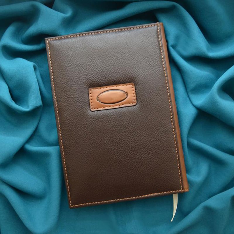 Блокнот в кожаной обложке Red Indian brown leather