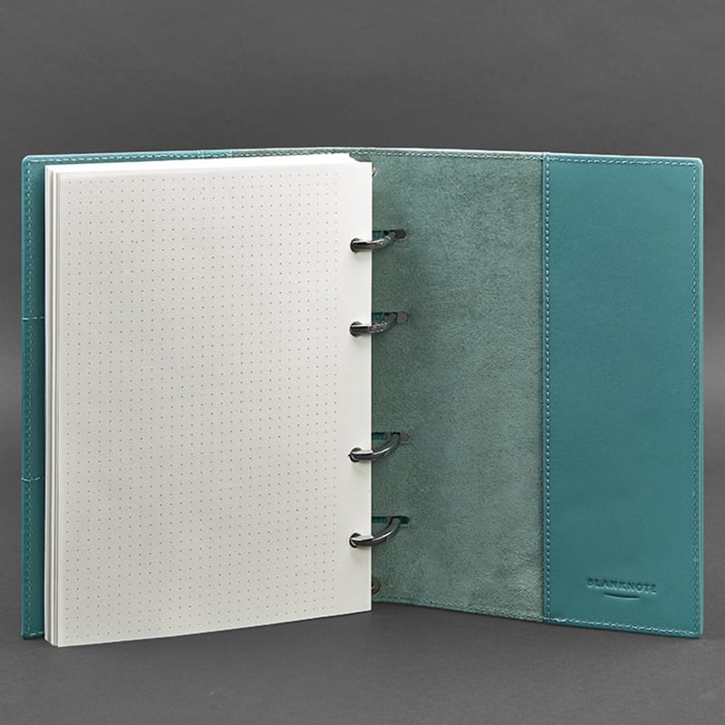 Блокнот Шкіряний А5 Emerald Green Leather