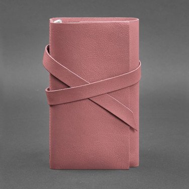 Жіночий шкіряний блокнот SoftBook Peach Pink Leather
