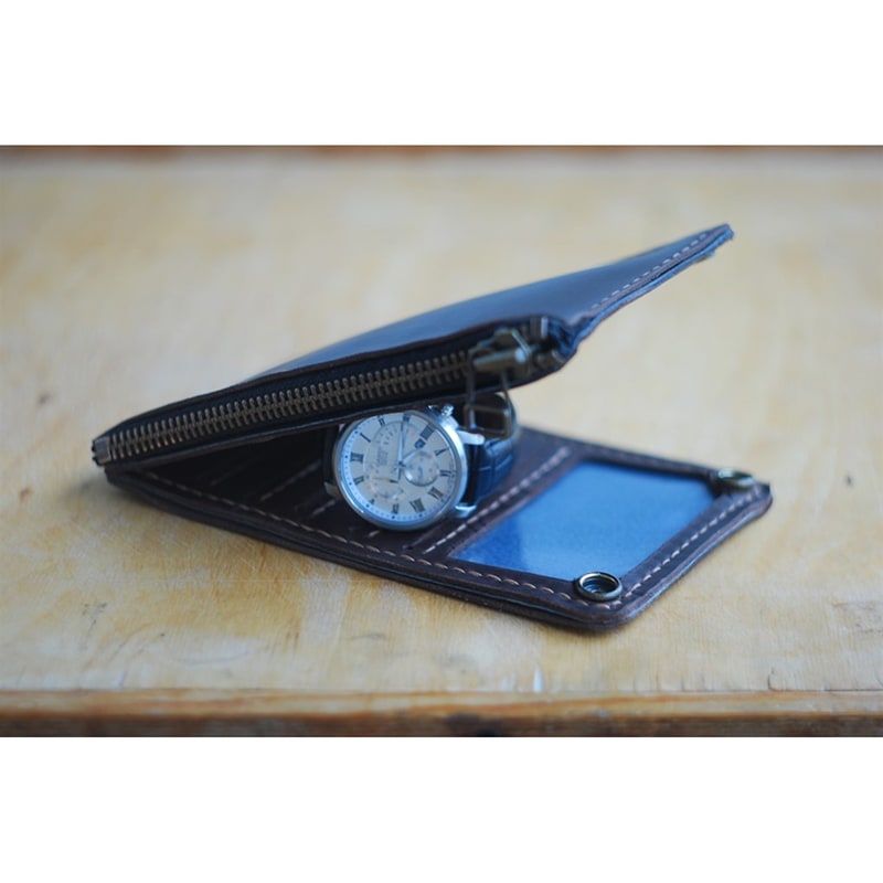 Гаманець чоловічий шкіряний Brown Leather Wallet