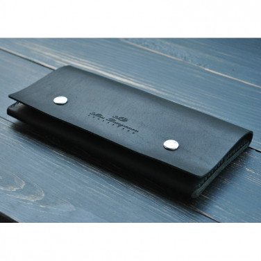 Шкіряне Портмоне чоловіче Purse Style black leather