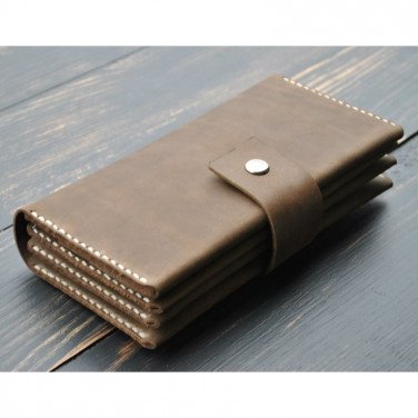 Кошелек мужской Clutch Мajor brown leather