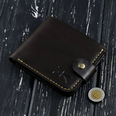 Чоловічий гаманець Purse Роисһ brown leather