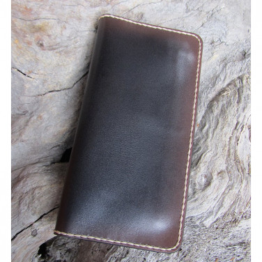 Кожаный мужской кошелек Wallet Сoncord Black leather