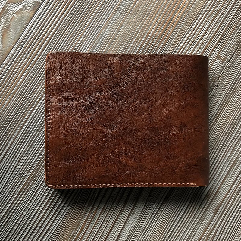Кожаное портмоне Purse Griffоn brown leather