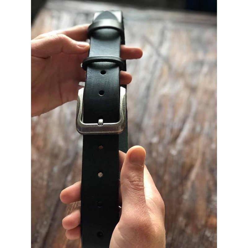 Кожаный ремень Belt Neoclassic Black Leather