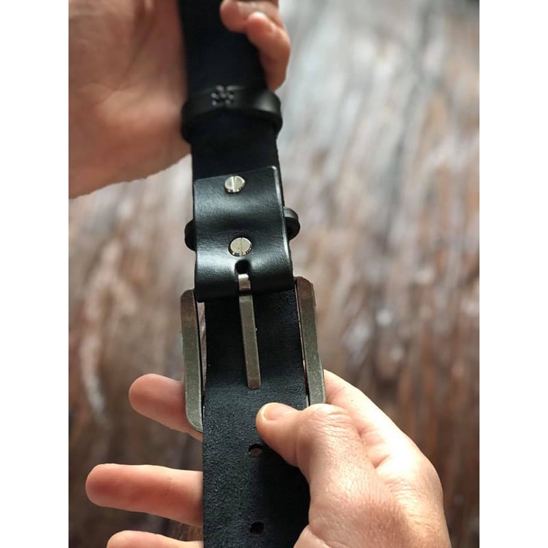 Кожаный ремень Belt Neoclassic Black Leather